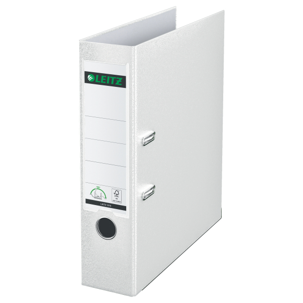 LEITZ 1010 Ordner weiß Kunststoff 8,0 cm DIN A4, 1 St.