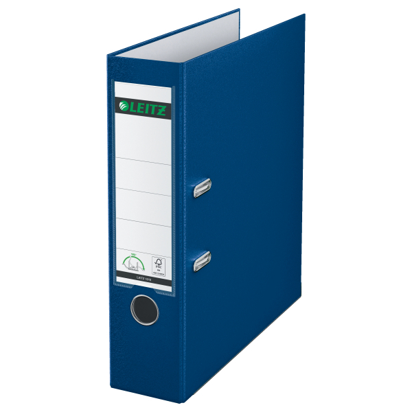 LEITZ 1010 Ordner blau Kunststoff 8,0 cm DIN A4, 1 St.
