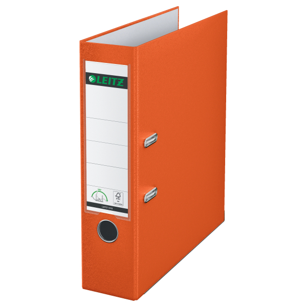 LEITZ 1010 Ordner orange Kunststoff 8,0 cm DIN A4, 1 St.