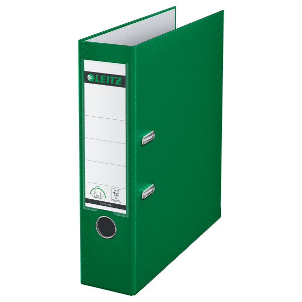 LEITZ 1010 Ordner grün Kunststoff 8,0 cm DIN A4, 1 St.