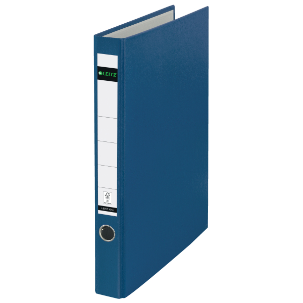 LEITZ 1014 Ringbuch 2-Ringe blau 3,5 cm DIN A4, 1 St.