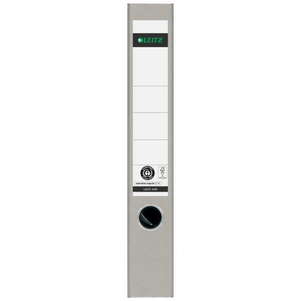 LEITZ 1050 Ordner lichtgrau marmoriert Karton 5,2 cm DIN A4, 1 St.