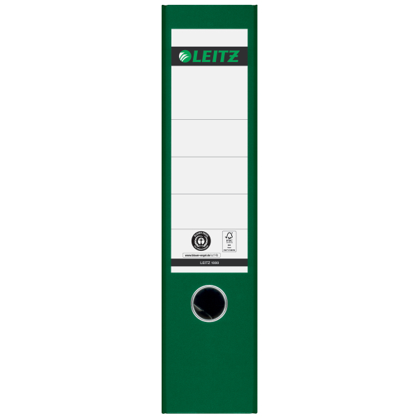 LEITZ 1080 Ordner grün marmoriert Karton 8,0 cm DIN A4, 1 St.