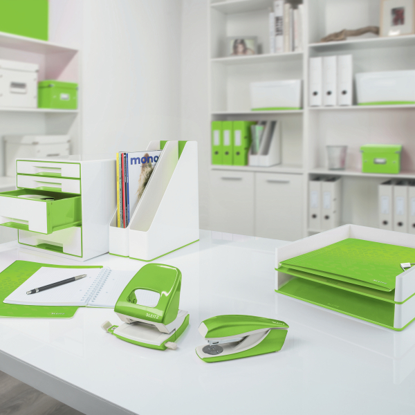 LEITZ Active WOW 1106 Ordner grün Rauten Kunststoff 8,2 cm DIN A4, 1 St.