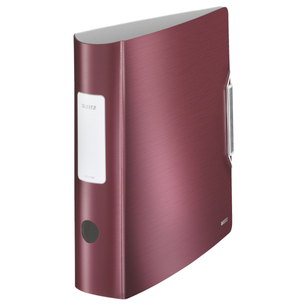 LEITZ Active Style 1108 Ordner granat rot Kunststoff 8,2 cm DIN A4, 1 St.