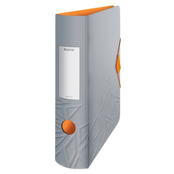LEITZ Active Urban Chic Ordner grau Kunststoff 8,2 cm DIN A4, 1 St.