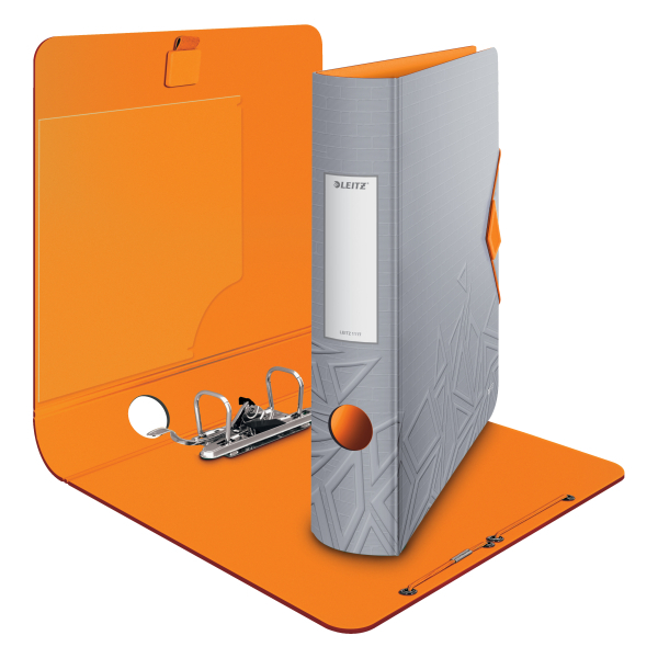 LEITZ Active Urban Chic Ordner grau Kunststoff 6,5 cm DIN A4, 1 St.