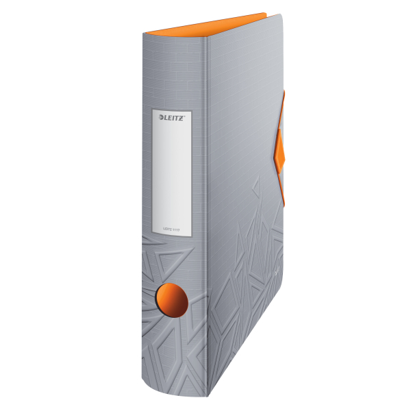 LEITZ Active Urban Chic Ordner grau Kunststoff 6,5 cm DIN A4, 1 St.