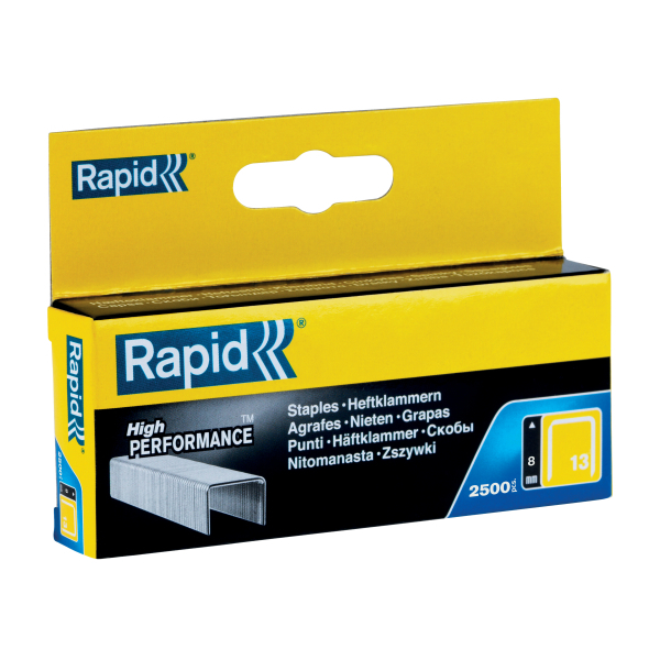 Rapid Tackerklammern Typ 13 8 mm, 2.500 St.