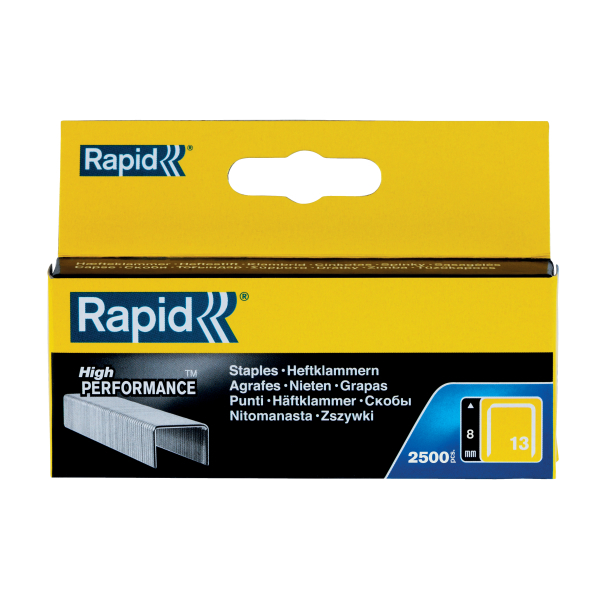 Rapid Tackerklammern Typ 13 8 mm, 2.500 St.
