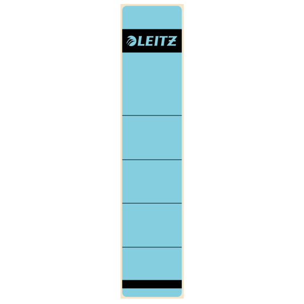 LEITZ Ordneretiketten 1643 blau für 5,2 cm Rückenbreite, 10 St.