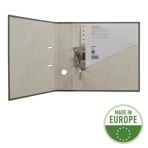 LEITZ Trennblätter 1651 DIN A4 blanko grau, 200 g/qm, 100 St.