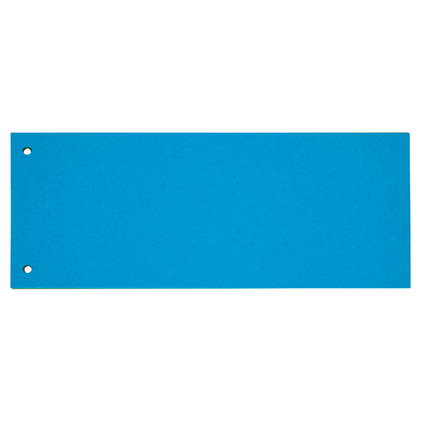 LEITZ Trennstreifen 1679 farbsortiert, 180 g/qm Karton 24,0 x 10,5 cm, 25 St.