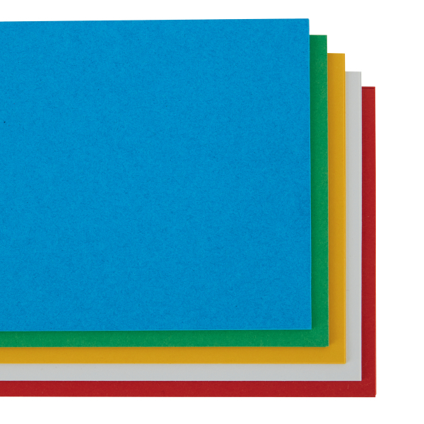 LEITZ Trennstreifen 1679 farbsortiert, 180 g/qm Karton 24,0 x 10,5 cm, 25 St.