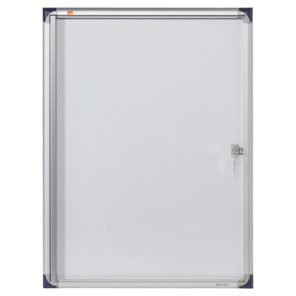 nobo Schaukasten Pacific silber 4x DIN A4 74,2 x 2,2 x 55,0 cm, 1 St.