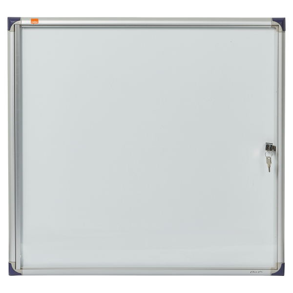 nobo Schaukasten Pacific silber 6x DIN A4 78,4 x 2,2 x 81,5 cm, 1 St.