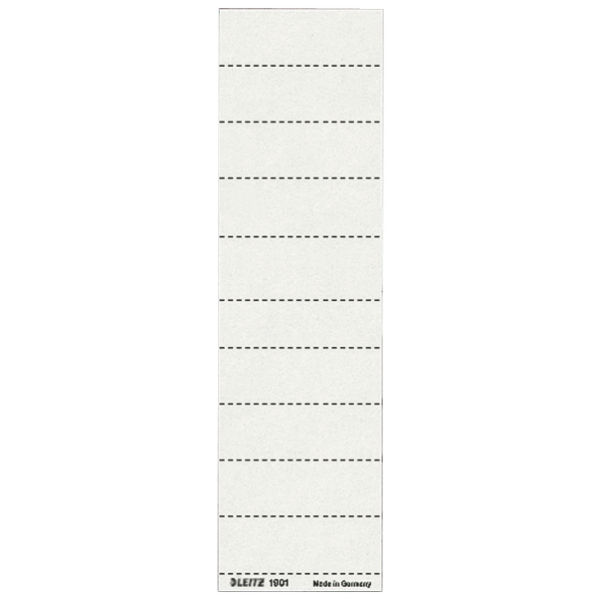 LEITZ Beschriftungsschilder für Hängeregister 1901 weiß, 100 St.