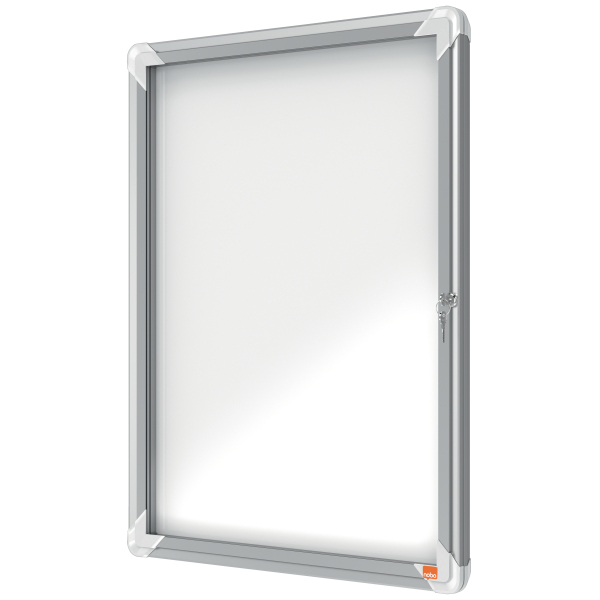 nobo Schaukasten silber 4x DIN A4 69,2 x 3,7 x 53,2 cm, 1 St.