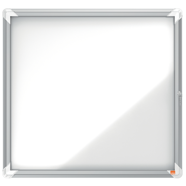 nobo Schaukasten silber 6x DIN A4 69,2 x 3,7 x 75,2 cm, 1 St.