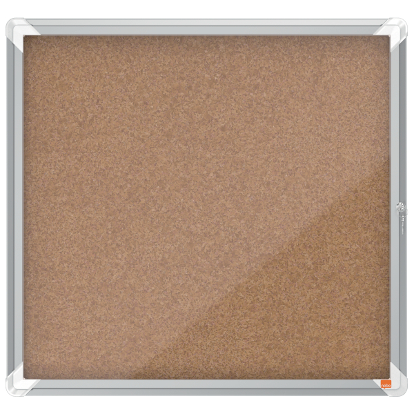 nobo Schaukasten Premium Plus silber 6x DIN A4 70,8 x 4,3 x 66,7 cm, 1 St.