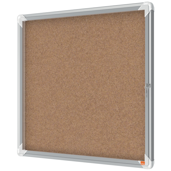 nobo Schaukasten Premium Plus silber 6x DIN A4 70,8 x 4,3 x 66,7 cm, 1 St.