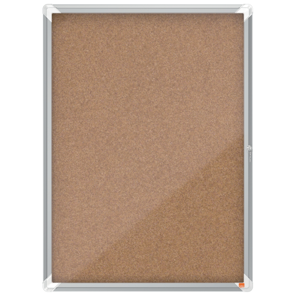 nobo Schaukasten Premium Plus silber 9x DIN A4 70,8 x 4,3 x 96,9 cm, 1 St.