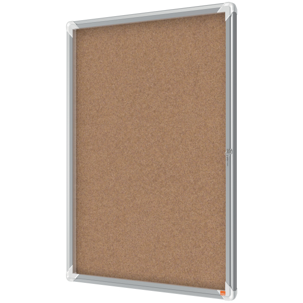 nobo Schaukasten Premium Plus silber 9x DIN A4 70,8 x 4,3 x 96,9 cm, 1 St.