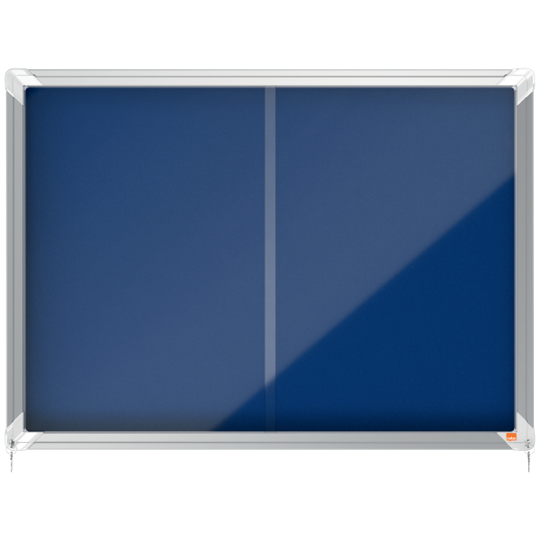 nobo Schaukasten silber 8x DIN A4 92,5 x 6,3 x 66,8 cm, 1 St.