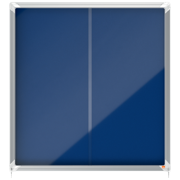 nobo Schaukasten silber 12x DIN A4 92,5 x 6,3 x 97,0 cm, 1 St.