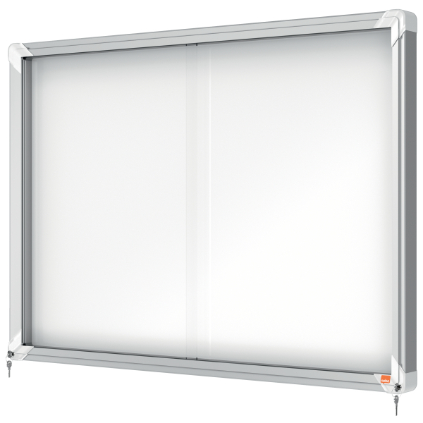 nobo Schaukasten silber 8x DIN A4 97,2 x 5,4 x 69,2 cm, 1 St.