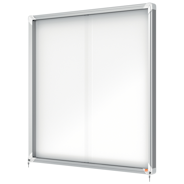 nobo Schaukasten silber 12x DIN A4 97,2 x 5,4 x 100,0 cm, 1 St.