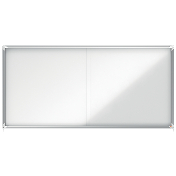 nobo Schaukasten silber 27x DIN A4 207,2 x 5,4 x 100,0 cm, 1 St.