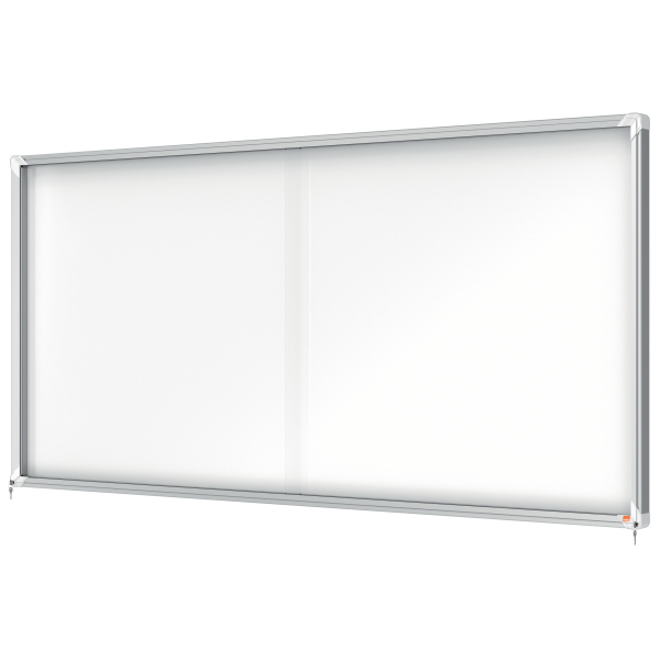 nobo Schaukasten silber 27x DIN A4 207,2 x 5,4 x 100,0 cm, 1 St.