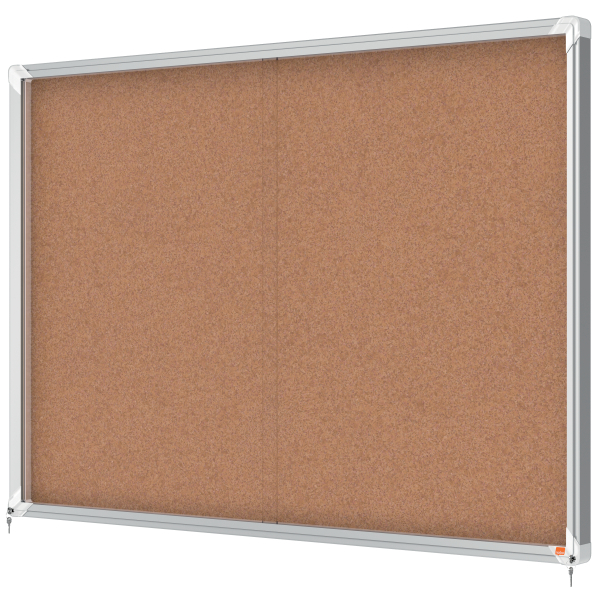 nobo Schaukasten silber 18x DIN A4 135,5 x 6,3 x 97,0 cm, 1 St.