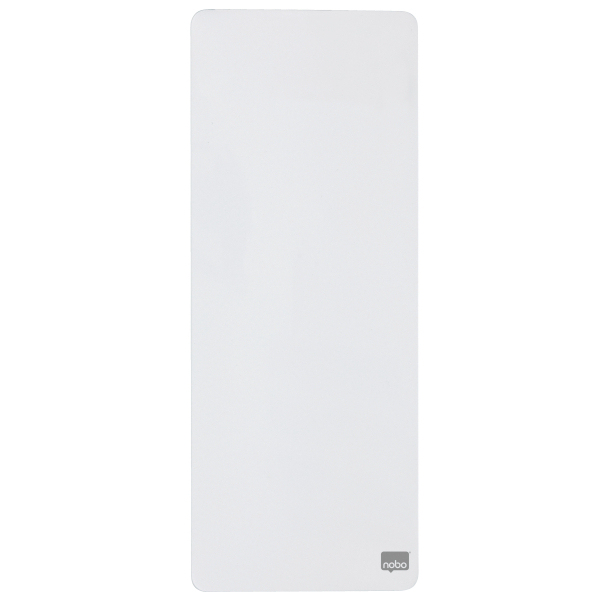 nobo Glas-Magnettafel Mini 14,0 x 36,5 cm weiß