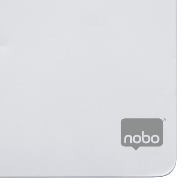 nobo Glas-Magnettafel Mini 14,0 x 36,5 cm weiß