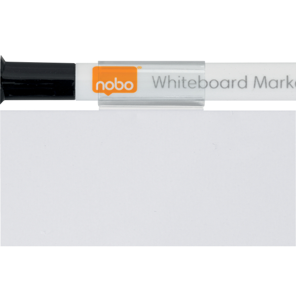 nobo Glas-Magnettafel Mini 14,0 x 36,5 cm weiß