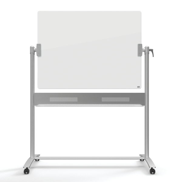 nobo mobile Glas-Magnettafel 120,0 x 90,0 cm weiß