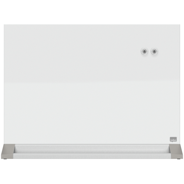 nobo Glas-Magnettafel Diamond 60,0 x 45,0 cm weiß