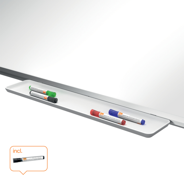nobo Whiteboard Premium Plus 180,0 x 90,0 cm weiß, silber emaillierter Stahl