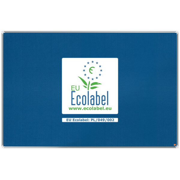 nobo Pinnwand Premium Plus 180,0 x 120,0 cm Textil blau
