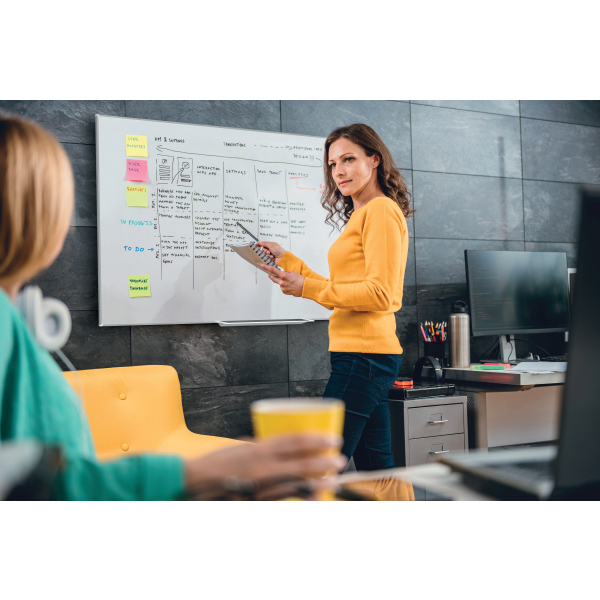 nobo Whiteboard Impression Pro Widescreen Nano Clean™ 188,7 x 106,4 cm weiß lackierter Stahl