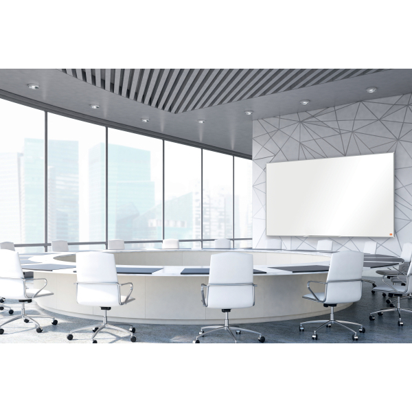 nobo Whiteboard Impression Pro Widescreen Nano Clean™ 188,7 x 106,4 cm weiß lackierter Stahl