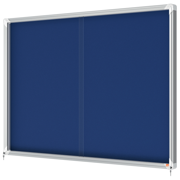 nobo Schaukasten silber 18x DIN A4 135,5 x 6,3 x 97,0 cm, 1 St.