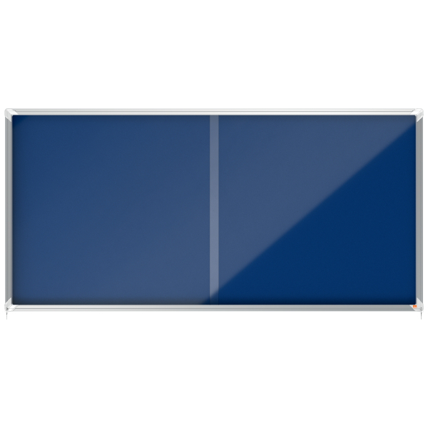 nobo Schaukasten silber 27x DIN A4 200,0 x 6,3 x 97,0 cm, 1 St.