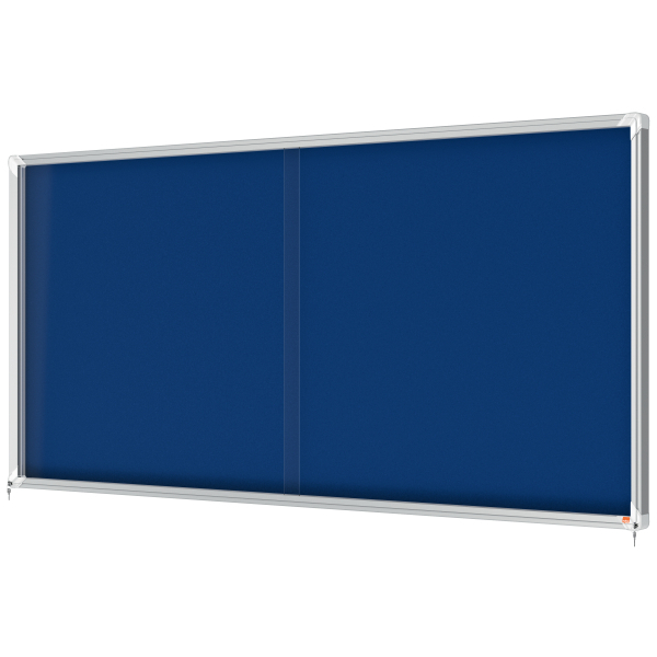 nobo Schaukasten silber 27x DIN A4 200,0 x 6,3 x 97,0 cm, 1 St.