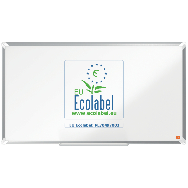nobo Whiteboard Premium Plus 89,0 x 50,0 cm weiß, silber lackierter Stahl