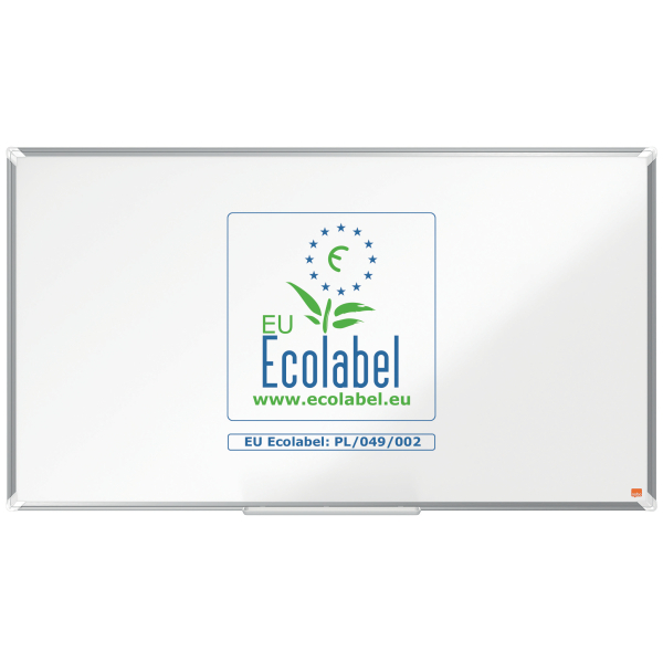 nobo Whiteboard Premium Plus 122,0 x 69,0 cm weiß, silber lackierter Stahl
