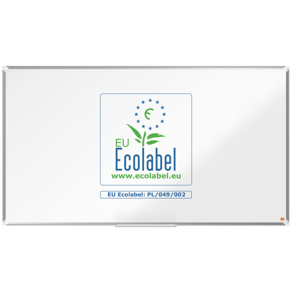 nobo Whiteboard Premium Plus 155,0 x 87,0 cm weiß, silber lackierter Stahl