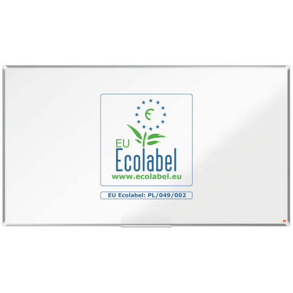 nobo Whiteboard Premium Plus 188,0 x 106,0 cm weiß, silber lackierter Stahl